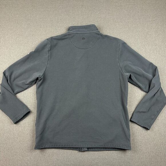 Travis Matthew Jacket Mens Large Navy Blue Full Zip Golf Long Sleeve Stretch - Picture 7 of 10